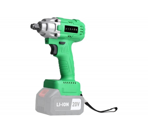 Гайковерт аккумуляторный бесщеточный ударный Zitrek Crusher 20-Li (20В, Li-ion 2x6.0Ач, з/у, кейс) 063-4372