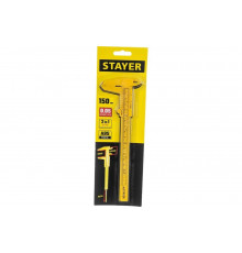 Штангенциркуль Stayer STANDARD пластмассовый, 150 мм 3440_z02