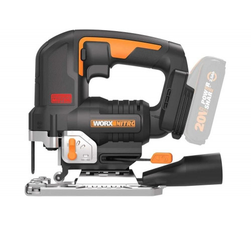 Аккумуляторный бесщеточный лобзик WORX 20 В, без акб и зу WX542.9