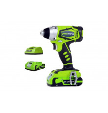 Аккумуляторная импульсная отвертка Greenworks G24IDK2 32047a