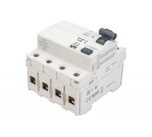 Выключатель дифференциального тока IEK ARMAT R10N 4P 40А 30мА тип A AR-R10N-4-040A030 Выключатель дифференциального тока IEK ARMAT R10N 4P 40А 30мА тип A AR-R10N-4-040A030