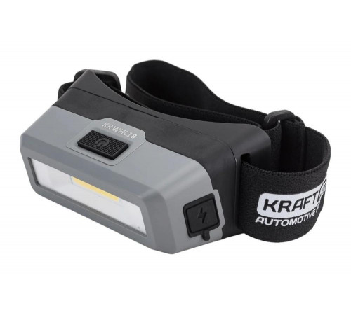 KRWHL18 - мощный налобный фонарь с LED-подсветкой от KraftWell KRWHL18 - мощный налобный фонарь с LED-подсветкой от KraftWell