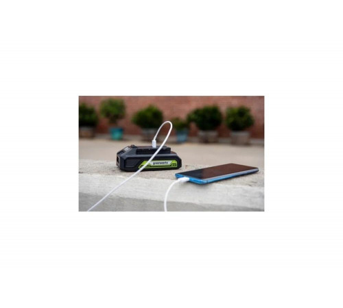 Аккумулятор с USB разъемом Greenworks G24USB2 24V 2 А.ч