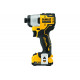 Импульсный шуруповерт DEWALT 12 В XR DCF801D2
