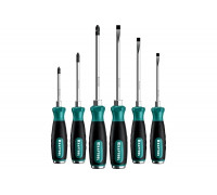 Набор ударных отверток KRAFTOOL Impact 6 предм. 25025