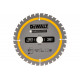 Пильный диск CONSTRUCT 165х20 мм, 36Т, FTG +3град DEWALT DT1950