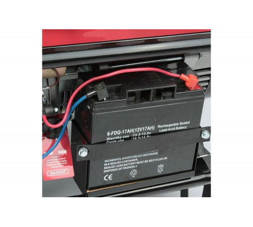 Бензиновый генератор MaxCut MC6500E 047103040