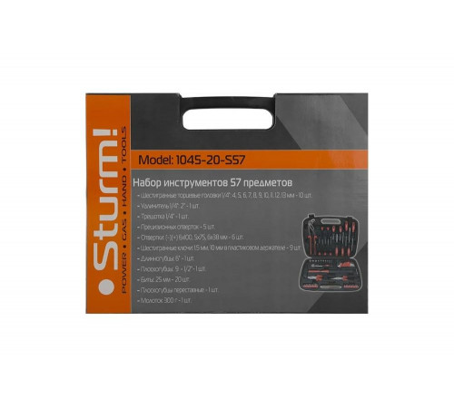 Набор инструментов 57 предметов Sturm 1045-20-S57