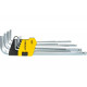 STAYER 9 шт., Cr-V, ключи имбусовые удлиненные с шариком 2741-H9-2