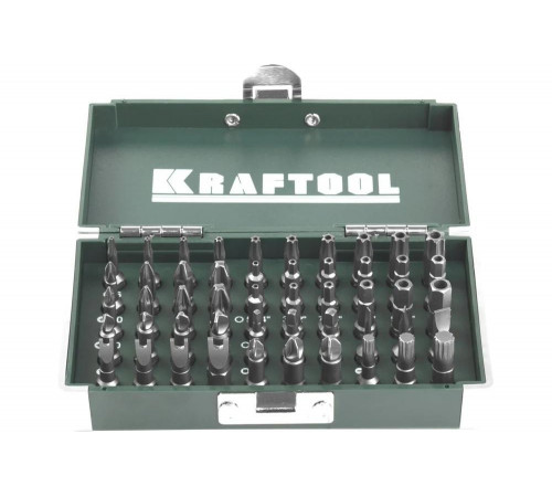 KRAFTOOL 50 шт., Cr-V, набор бит X-Drive 26065-H50 KRAFTOOL 50 шт., Cr-V, набор бит X-Drive 26065-H50