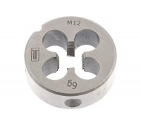 Плашка М12 х 1,75 мм СИБРТЕХ 77032