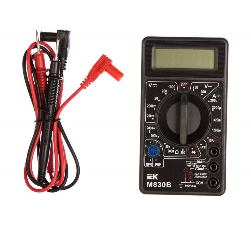 Цифровой мультиметр IEK Universal M830B Цифровой мультиметр IEK Universal M830B