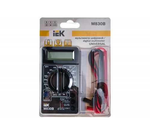Цифровой мультиметр IEK Universal M830B Цифровой мультиметр IEK Universal M830B