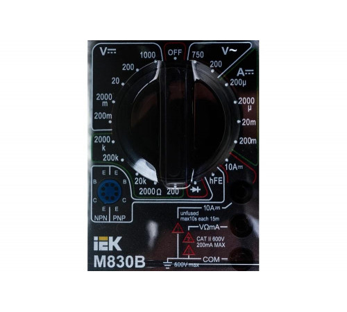 Цифровой мультиметр IEK Universal M830B Цифровой мультиметр IEK Universal M830B