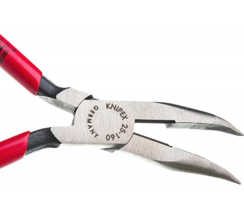 Длинногубцы с резцом KNIPEX KN-2521160 Длинногубцы с резцом KNIPEX KN-2521160