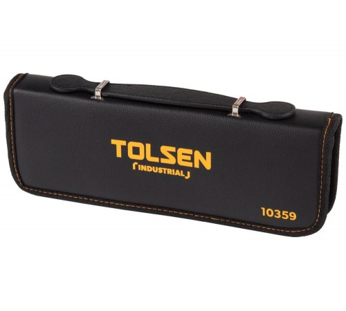 Набор мини пассатижей и бокорезов TOLSEN GRIPro 6 предметов, в футляре на молнии TT10359 Набор мини пассатижей и бокорезов TOLSEN GRIPro 6 предметов, в футляре на молнии TT10359