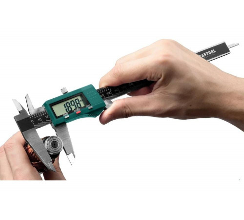 KRAFTOOL 200 мм, штангенциркуль электронный 34460-200