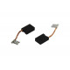 Щетки графитовые 2 шт для угловой шлифмашины МШУ 2523 Elitech 1805.034500