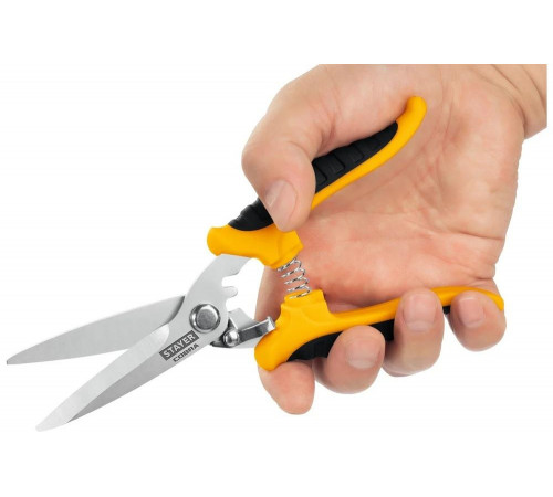 STAYER 200 мм, многоцелевые технические ножницы COBRA 23227