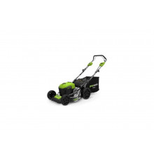 Аккумуляторная газонокосилка Greenworks 40V, 46 см, самоходная, бесщеточная, c 1хАКБ 5 Ач и ЗУ 2506807UG