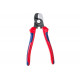 Кабелерез Knipex, рез: кабель d 15 мм, 165 мм, черный, 2К ручки, KN-9512165SB