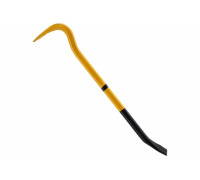 Лом-гвоздодер Denzel 450 мм, шестигранный 16 мм, окрашенный, сталь 65 25202