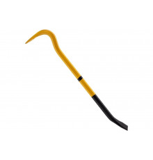 Лом-гвоздодер Denzel 450 мм, шестигранный 16 мм, окрашенный, сталь 65 25202