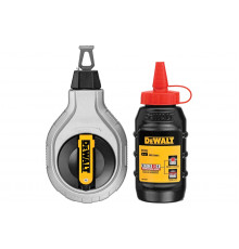 Разметочный шнур DEWALT 6:1 + красный меловой порошок DWHT47408-0