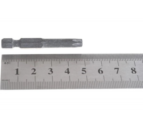 Вставка (бита) торцевая 1/4", Torx, Т30, L = 50 мм, для шуруповерта KING TONY 715030T