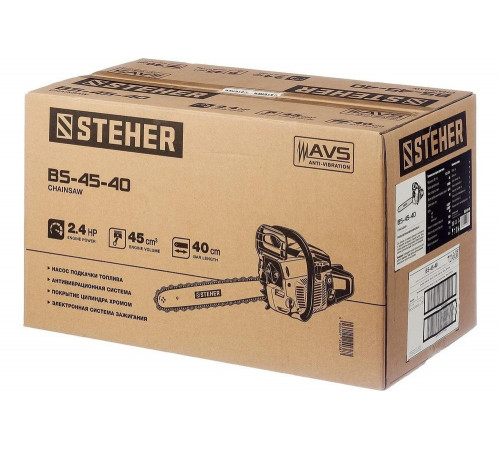 Бензопила STEHER BS-45-40 Бензопила STEHER BS-45-40
