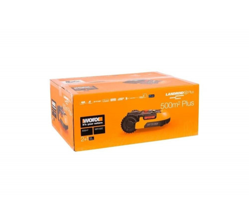 Роботизированная газонокосилка WORX Landroid M500 Plus 500м2 WR165E