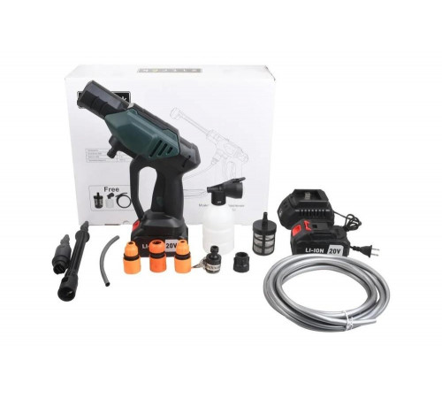 Мойка высокого давления аккумуляторная Zitrek ZKHP 20 Li, 2x4.0Ач 085-1028 Мойка высокого давления аккумуляторная Zitrek ZKHP 20 Li, 2x4.0Ач 085-1028