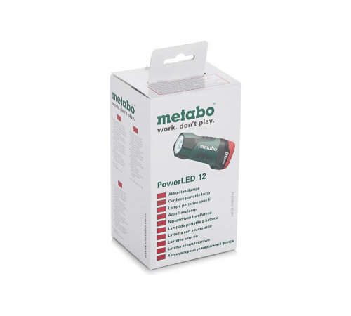 Аккумуляторный фонарь Metabo PowerLED 12 600036000