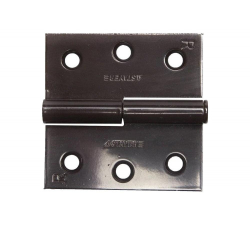 STAYER 75 x 75 x 2.4 мм, 1 шт., цвет коричневый, правая, петля разъемная 37613-75-3R Master