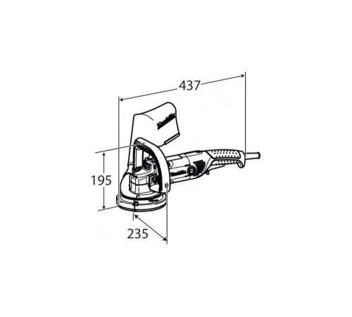 Угловая шлифмашина Makita PC5000C Угловая шлифмашина Makita PC5000C