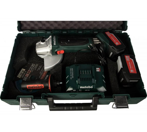 Аккумуляторная угловая шлифмашина Metabo W 18 LTX 150 600404650 Аккумуляторная угловая шлифмашина Metabo W 18 LTX 150 600404650