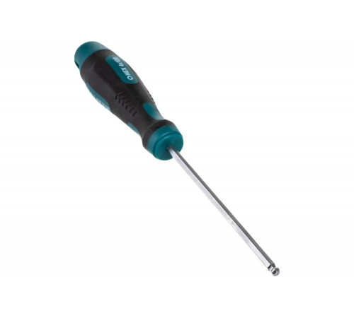 KRAFTOOL HEX Ball 4х100мм, отвертка слесарная 250075-4-100