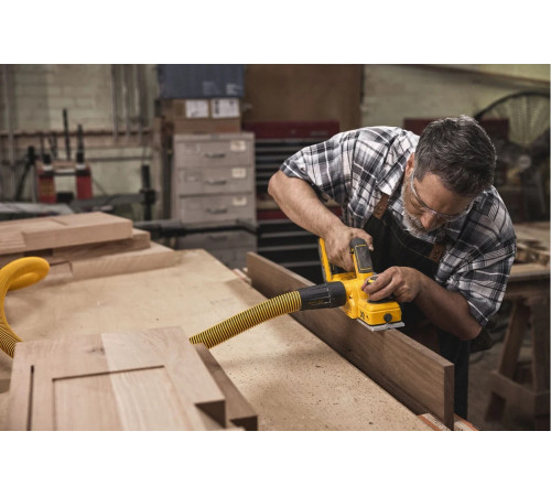 Аккумуляторный рубанок Dewalt DCP580NT, 18 В, 15000 об/мин, 82 мм, без АКБ и ЗУ, в кейсе TSTAK DCP580NT-XJ