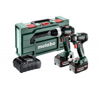 Аккумуляторная дрель + гайковерт Metabo COMBO SET 2.8.4 18V BSLTBL+SSD200LTBL 685196000