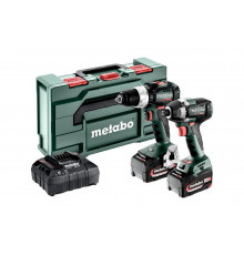 Аккумуляторная дрель + гайковерт Metabo COMBO SET 2.8.4 18V BSLTBL+SSD200LTBL 685196000