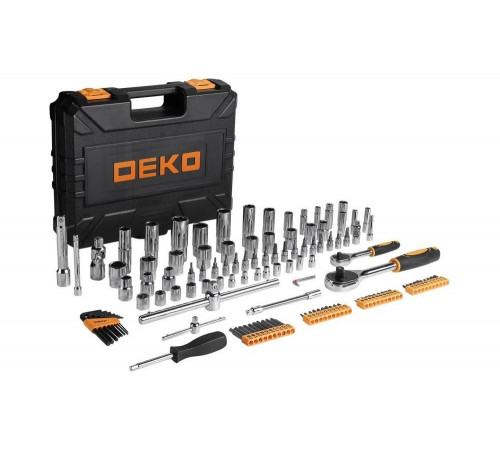 Профессиональный набор инструментов для авто DEKO DKAT121 в чемодане 065-0911