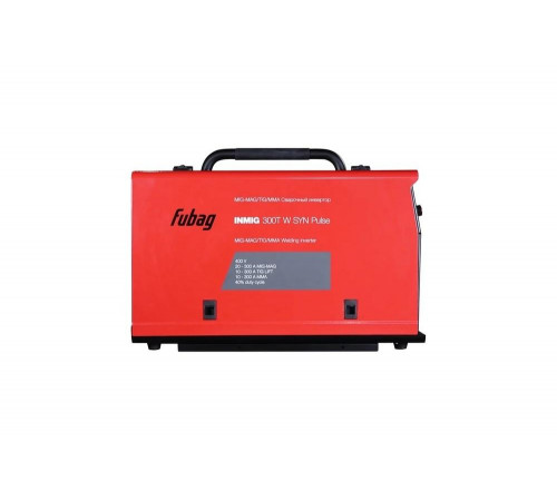 Сварочный полуавтомат инвертор FUBAG INMIG 300T W SYN PULSE (31593), горелка FB 400 3 м (38449) 31593.1 Сварочный полуавтомат инвертор FUBAG INMIG 300T W SYN PULSE (31593), горелка FB 400 3 м (38449) 31593.1