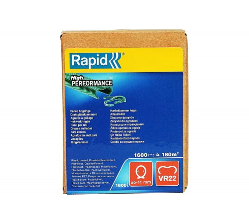 Кольцевые скобы для FP222 RAPID VR22 1600 шт. 40108811 Кольцевые скобы для FP222 RAPID VR22 1600 шт. 40108811