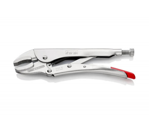 Ручной зажим Knipex круг 40 мм, квадрат 20 мм, под ключ 30 мм, штрихкод на ручках KN-4104250EAN