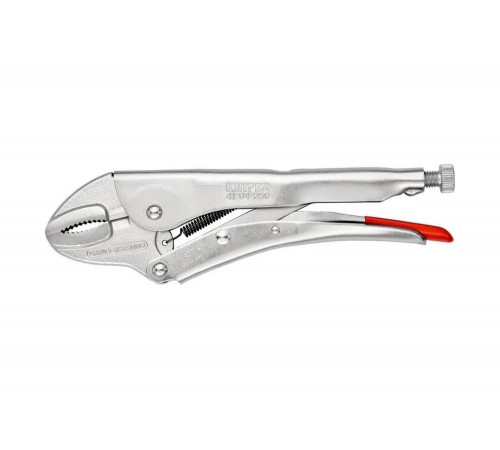 Ручной зажим Knipex круг 40 мм, квадрат 20 мм, под ключ 30 мм, штрихкод на ручках KN-4104250EAN