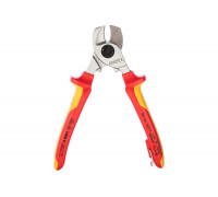Ножницы для резки кабелей со страховочным креплением 165 мм KNIPEX KN-9516165T