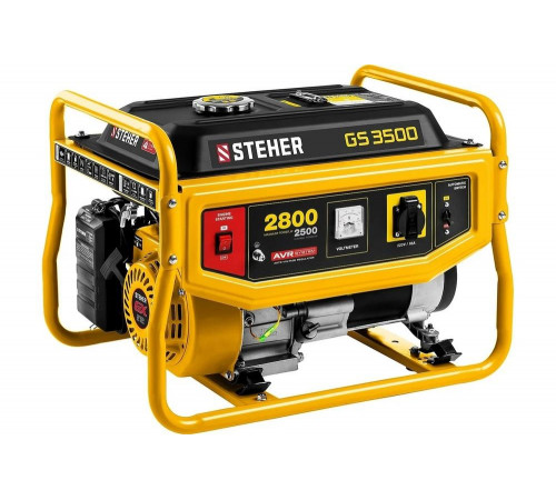 STEHER 2800 Вт, бензиновый генератор (GS-3500) STEHER 2800 Вт, бензиновый генератор (GS-3500)
