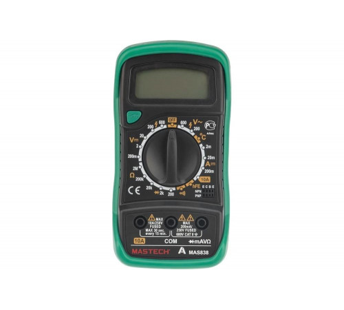 Цифровой мультиметр Mastech MAS838 Цифровой мультиметр Mastech MAS838