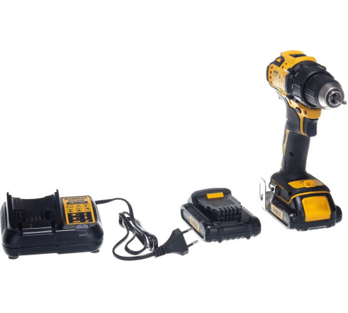 Компактная дрель-шуруповерт DEWALT 18В DCD708S2T