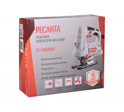 Лобзик электрический Ресанта Л-100/850 Лобзик электрический Ресанта Л-100/850